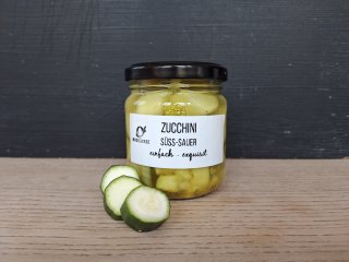 Zucchetti, süss-sauer (klein)